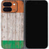 Ireland Flag Dark Wood Google Pixel 9 Pro Fold Skin